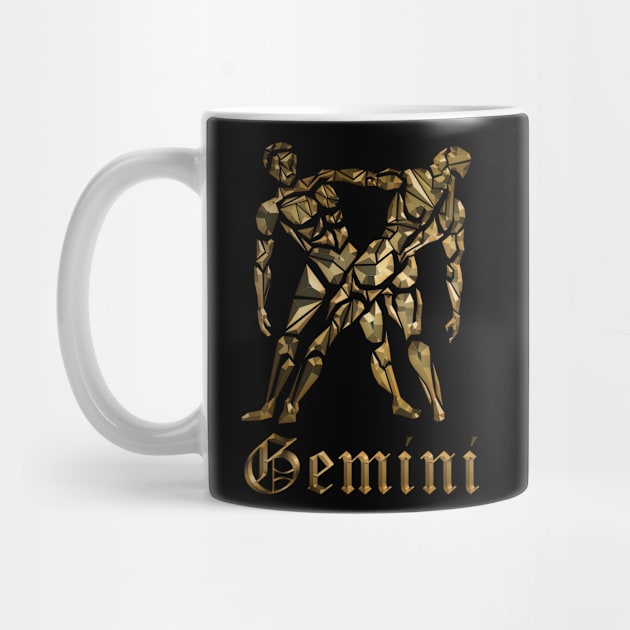 gemini zodiac gold edition by INDONESIA68